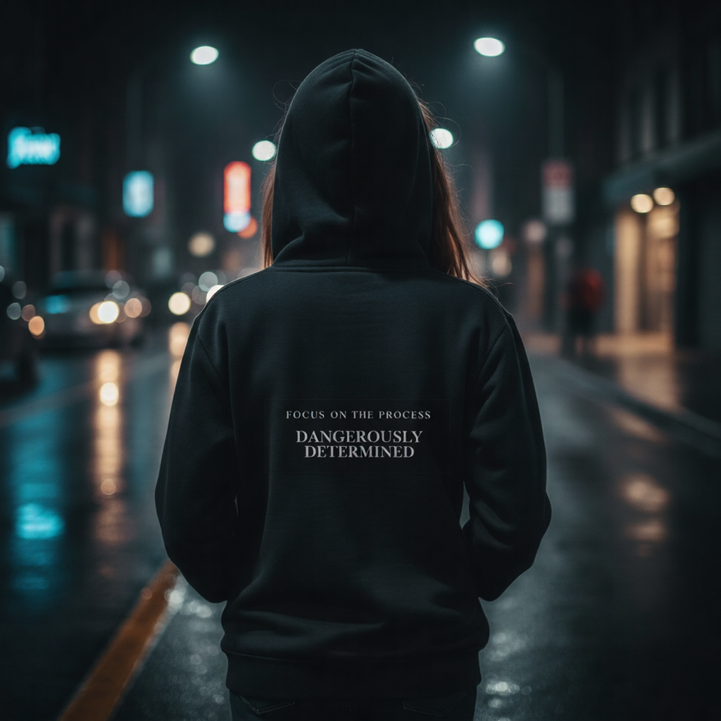 Dangerously Determined Hoodie - Focus On Process (FOP)